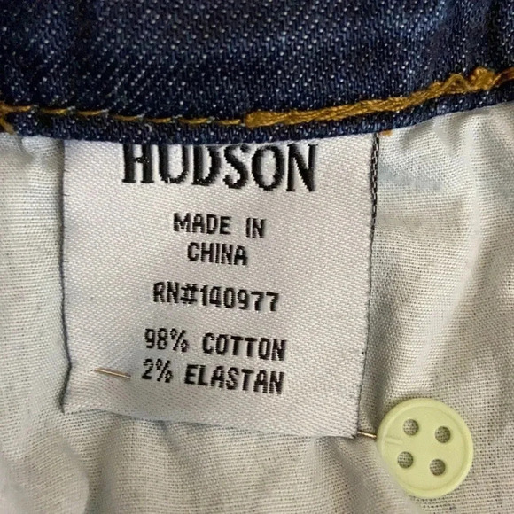 Hudson Big Boy's Lian Dark Wash Straight Leg Jeans - Picture 5 of 6